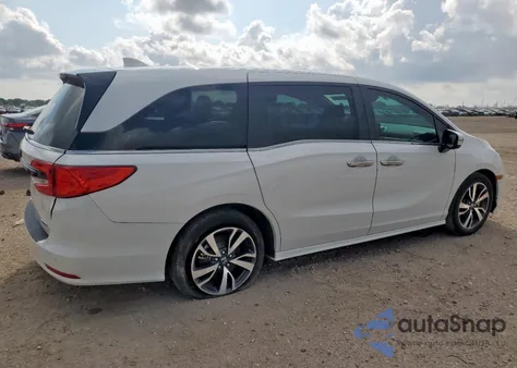 2023 Honda Odyssey Touring from USA, damaged, VIN 5FNRL6H86PB037111